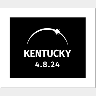 4.8.2024 Solar Eclipse Kentucky Posters and Art